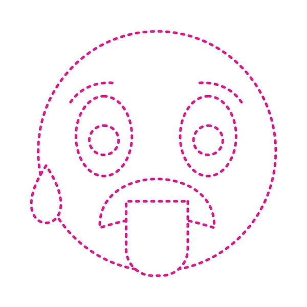 Face Mask Icon Isolated White Background — ストックベクタ