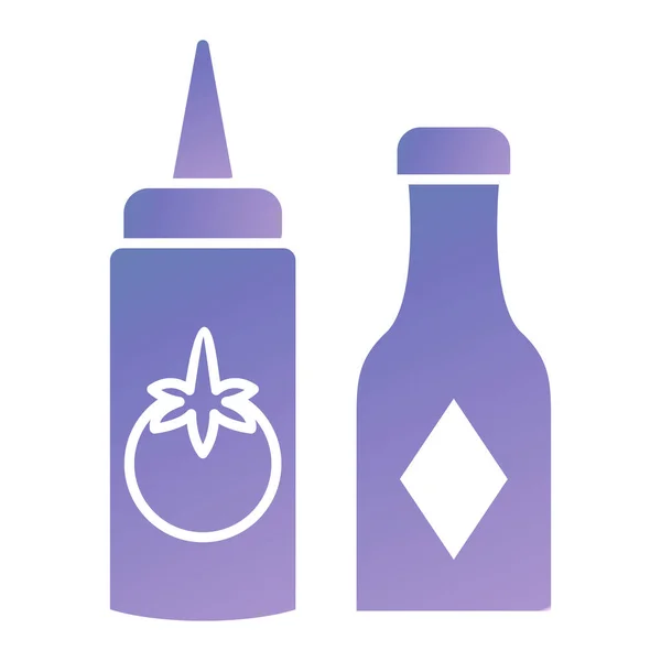 Bottle Water Icon Cartoon Illustration Tequila Jar Vector Icons Web — Vector de stock