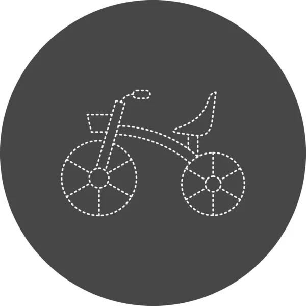 Vector Illustration Modern Cycle Icon — ストックベクタ