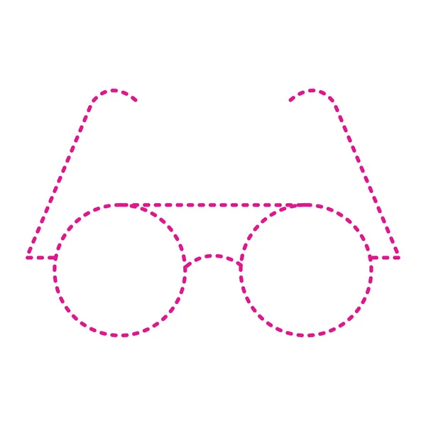 Glasses Icon Vector Illustration Design — Stock Vector