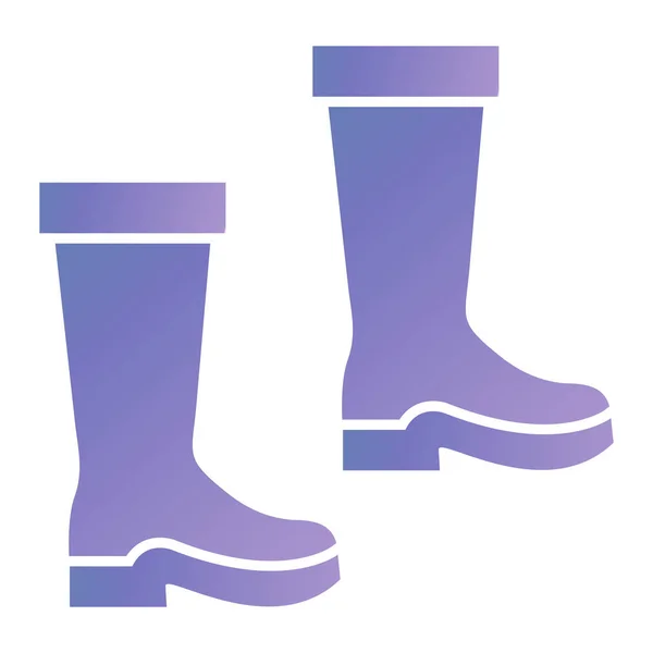 Boots Icon Vector Illustration — Stock Vector