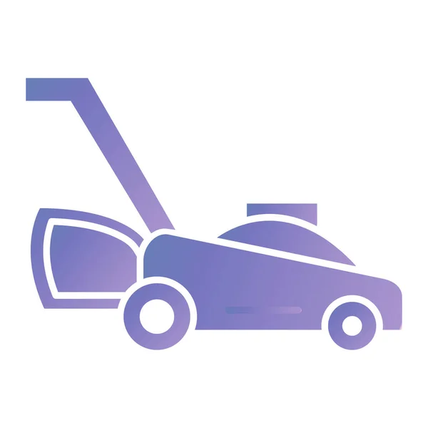 Car Repair Icon Simple Illustration Tractor Mower Vector Icons Web — Stock vektor