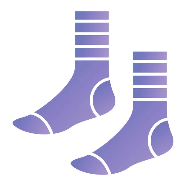 Ikona Ponožky Vektorová Ilustrace — Stockový vektor