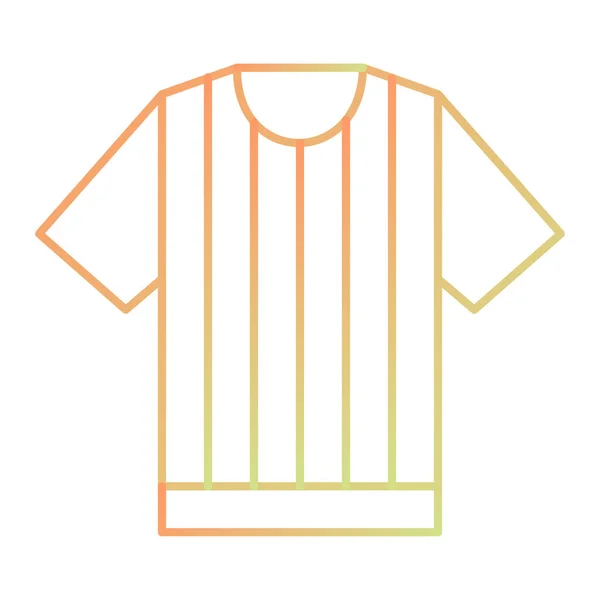 Tshirt Icon Simple Illustration Shirt Vector Icons Web — 图库矢量图片