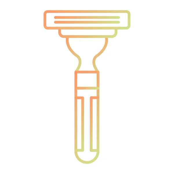 Hair Razor Icon Simple Illustration Shaving Brush Vector Icons Web — Archivo Imágenes Vectoriales