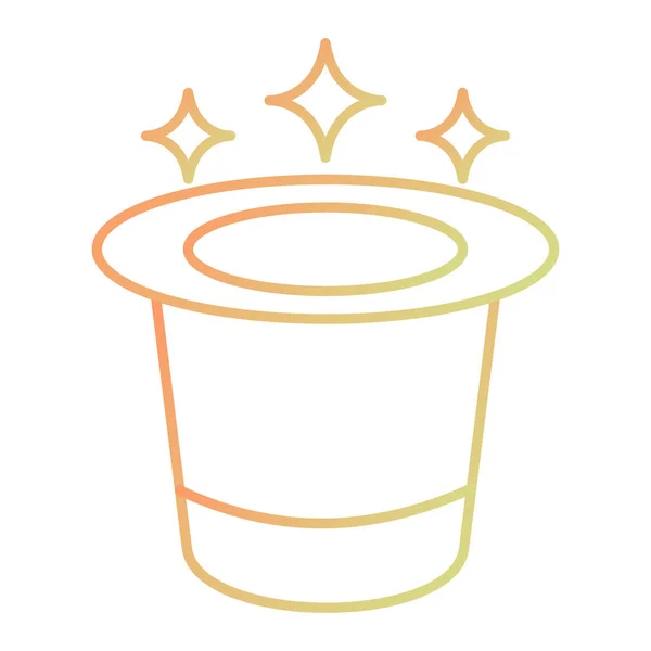 Vector Illustration Bucket Coffee Cup — Vettoriale Stock