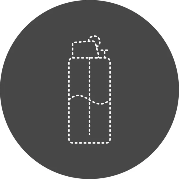 Lighter Vector Glyph Icon Design — Archivo Imágenes Vectoriales