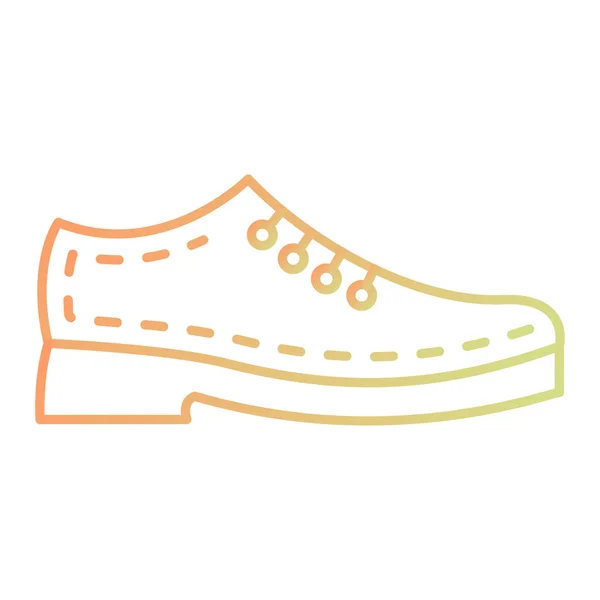 Icono Del Zapato Vector Ilustración — Vector de stock