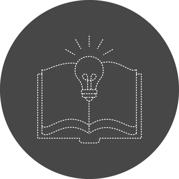 Icono Vectorial Del Libro — Vector de stock