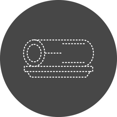 vector illustration of Roll Cake