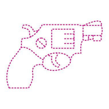 vector illustration of thin modern icon isolated on white background