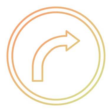 ok simgesi vektör illüstrasyonu