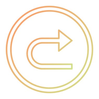 ok vektörü simgesi web ve mobil için düzenlenebilir çizgi simgeleri