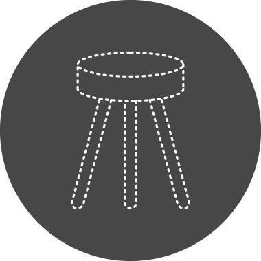 Dışkı Vektörü Kabartma Simgesi Tasarımı 