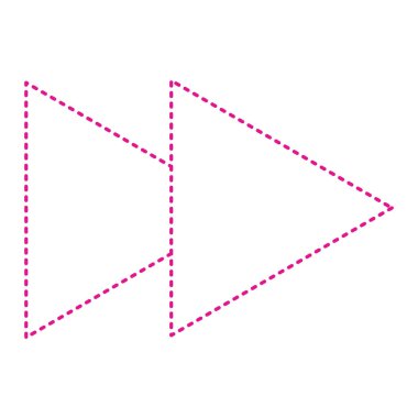 çalma simgesi beyaz arkaplanda izole edildi