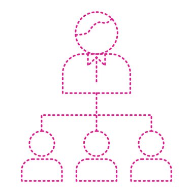 insanlar simge vektör illüstrasyonu