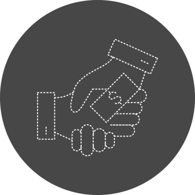 vector illustration of business Corruption icon