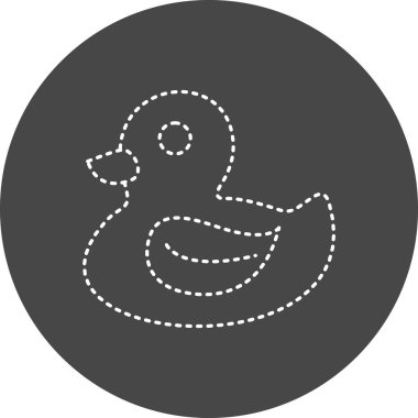 Toy Duck. web icon simple design