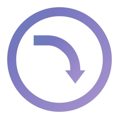 Yenile. Web simgesi vektör illüstrasyonu