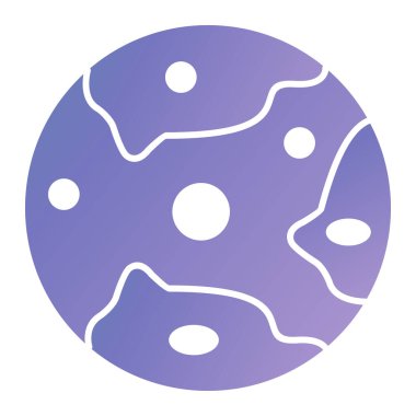 planet icon. isometric of space vector illustration. isolated on white background