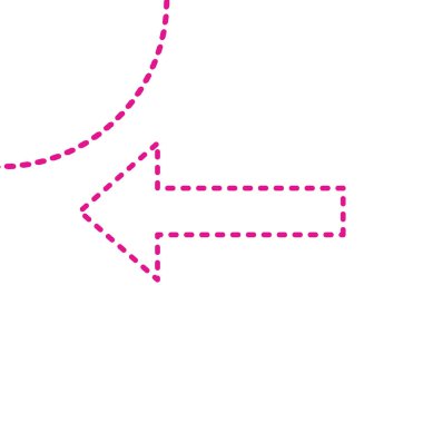 ok simgesi vektör illüstrasyonu