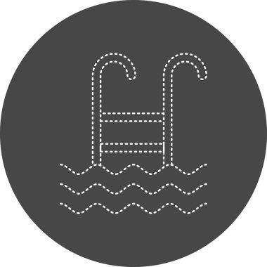 Yüzme Havuzu vektör çizim