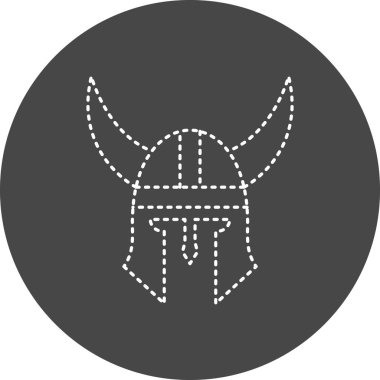 Viking Helmet. web icon simple illustration