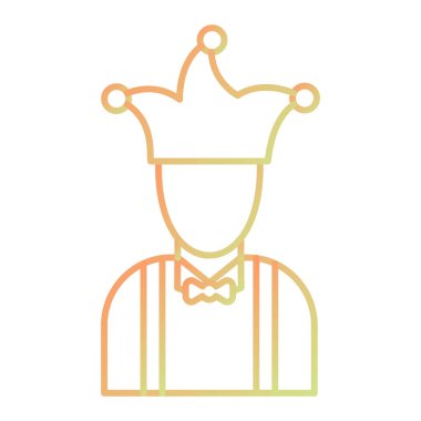 Takım elbiseli bir adamın vektör çizimi