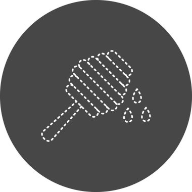 Honey Comb web icon simple illustration