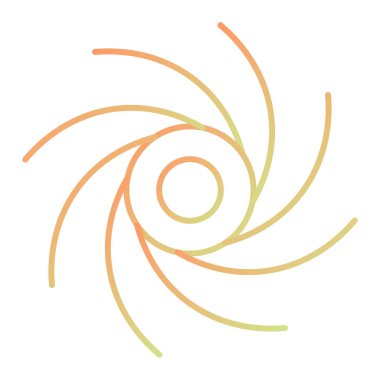 flower icon. simple illustration of leaf vector logo isolated on white background