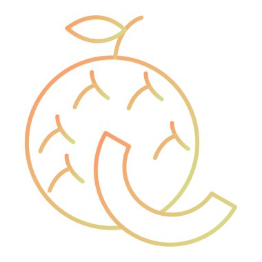 organic food icon. vector illustration