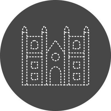 vector illustration of Westminister building icon