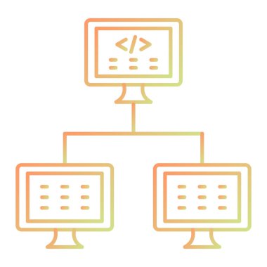 seo modern simgesinin vektör illüstrasyonu