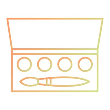 Güzellik ve moda simgelerinin vektör çizimi