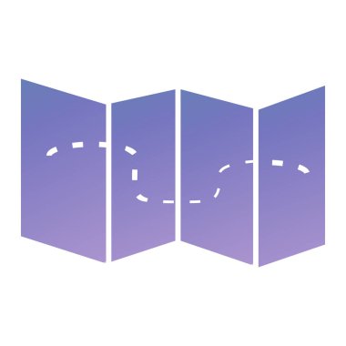 Modern hastane simgesinin vektör illüstrasyonu