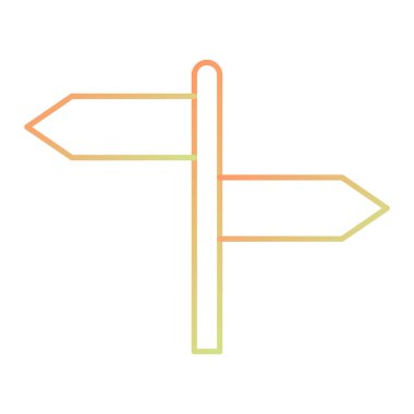 işaret posta simgesi vektör illüstrasyonu