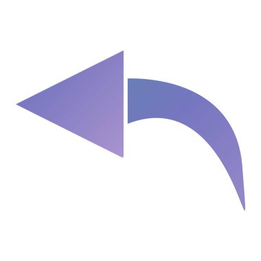 Ok. Web simgesi basit illüstrasyon