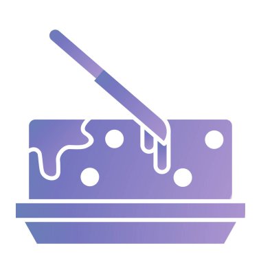 kitchen utensils icon. simple illustration of bread grater vector icons for web