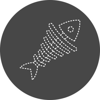 fish icon modern simple illustration 