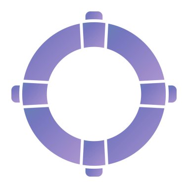 Can simidi simgesi. Ağ için yüzme havuzu vektör simgelerinin basit bir gösterimi