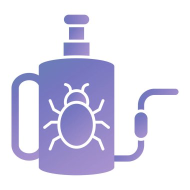 Virüs. Web simgesi basit illüstrasyon