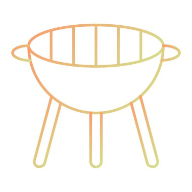 Izgara ikonu. vektör illüstrasyonu