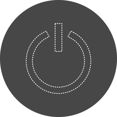 vector illustration of Power Button modern icon