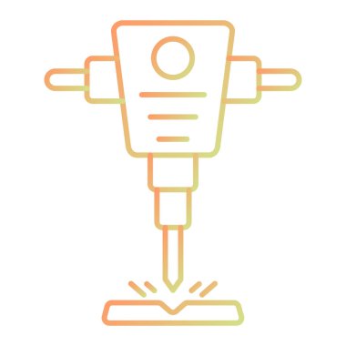 matkap simgesi. Beyaz arkaplanda izole edilmiş web tasarımı için elektrik karıştırıcı vektör simgeleri tutan el hatları