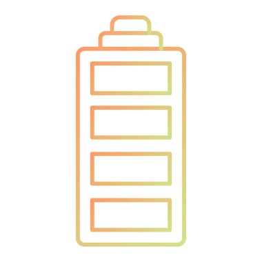 pil yükleme vektör çizimi