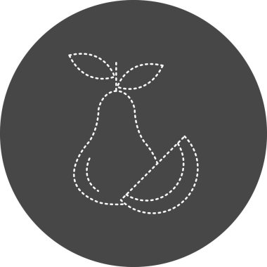 Tek bir simgenin vektör illüstrasyonu