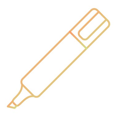 kalem simgesi vektör illüstrasyonu