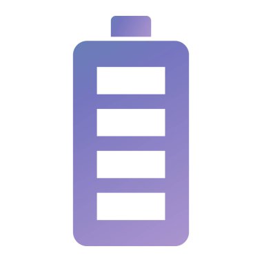 Pil. Web simgesi basit illüstrasyon