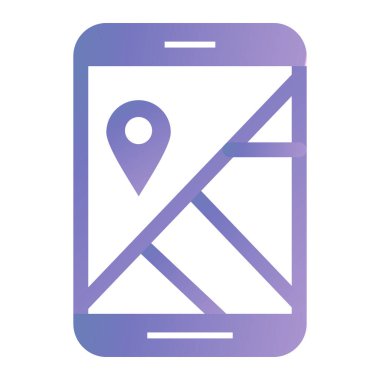 Cep telefonu. Web simgesi