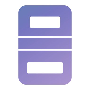 Cep telefonu simgesi, vektör illüstrasyonu